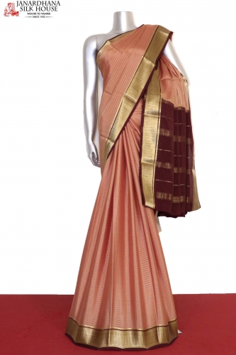 Veldhari Mysore Crepe Silk Saree